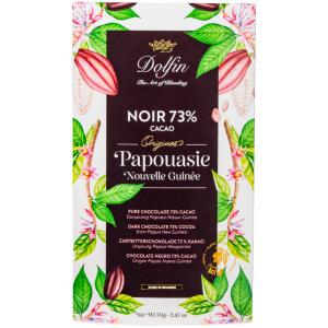 Chocolat Dolfin noir Papouasie Nouvelle Guinée - 73%