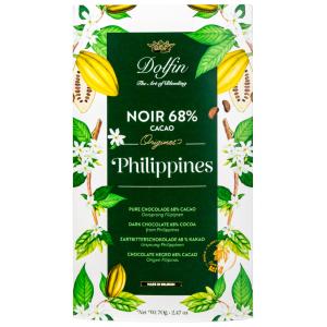 Chocolat Dolfin noir Philippines - 68%