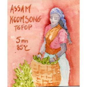 Thé noir d'Inde Assam Koomsong