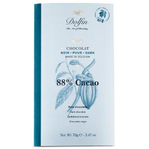 Chocolat noir 88% cacao Dolfin