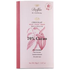 Chocolat noir 70% cacao Dolfin